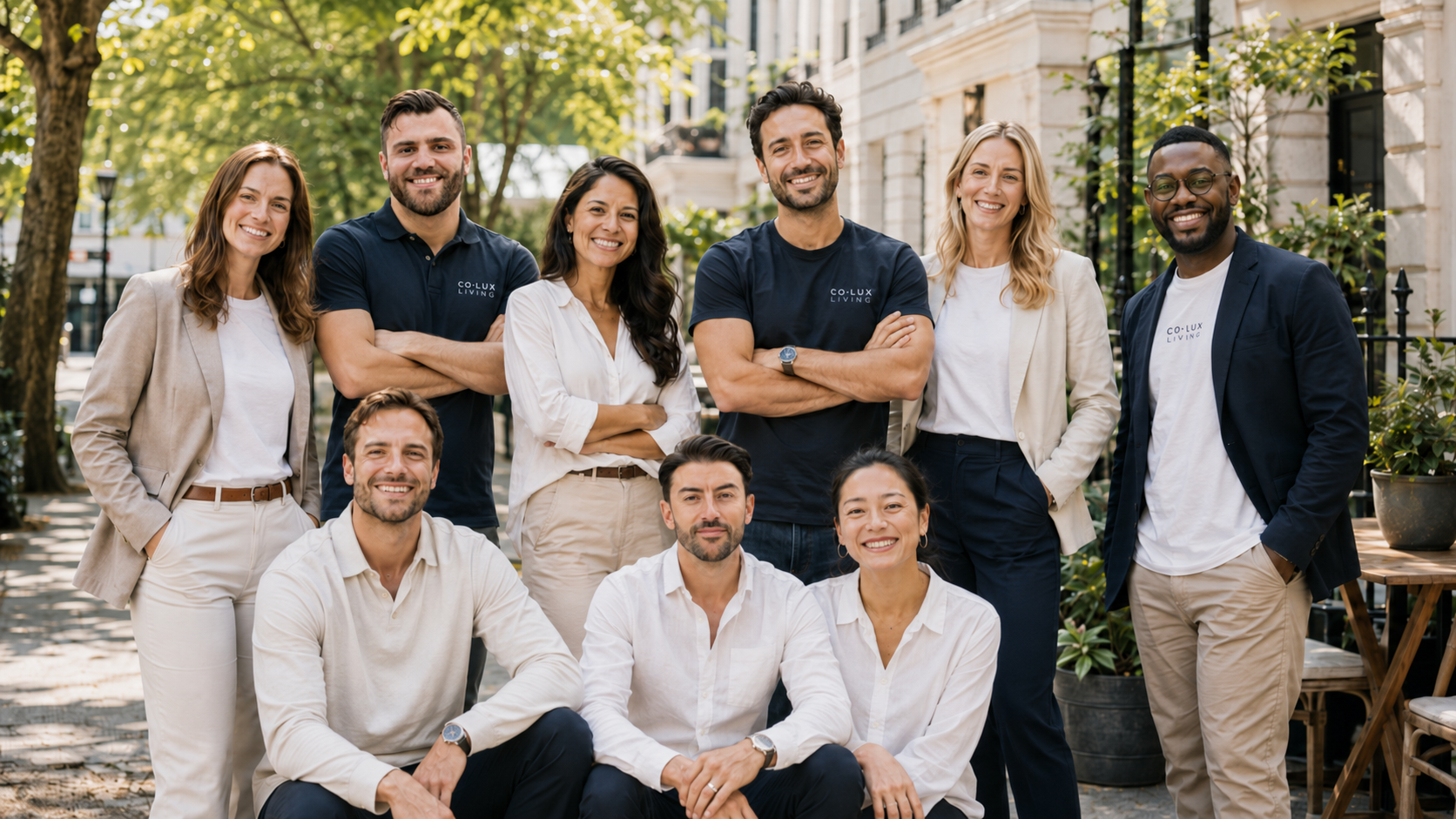 The Co-Lux Living team